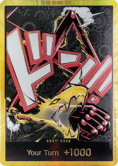 Carte DON!! (Gear 4 Luffy) (Or) [Premium Booster -The Best- Vol. 2]