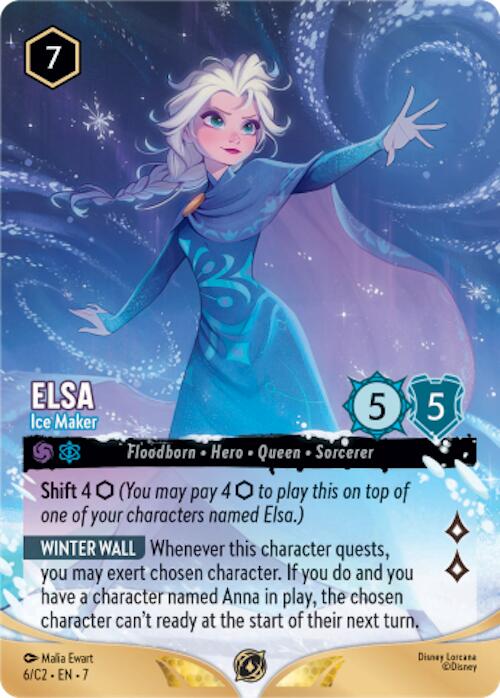 Elsa - Machine à glaçons (6) [Cartes promotionnelles]