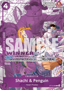 Shachi & Penguin (Pack gagnant 2025 Vol. 4) [Cartes promotionnelles One Piece]