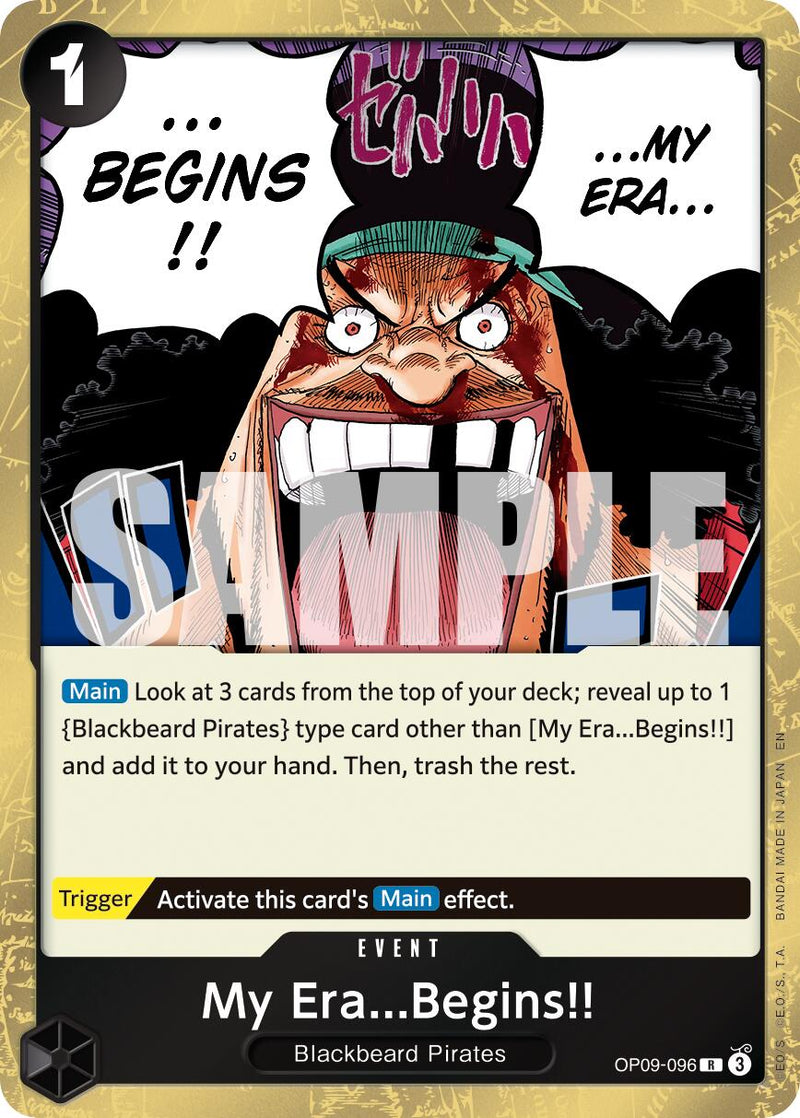 Mon Ère... Commence !! (Réédition) [Premium Booster -The Best- Vol. 2]
