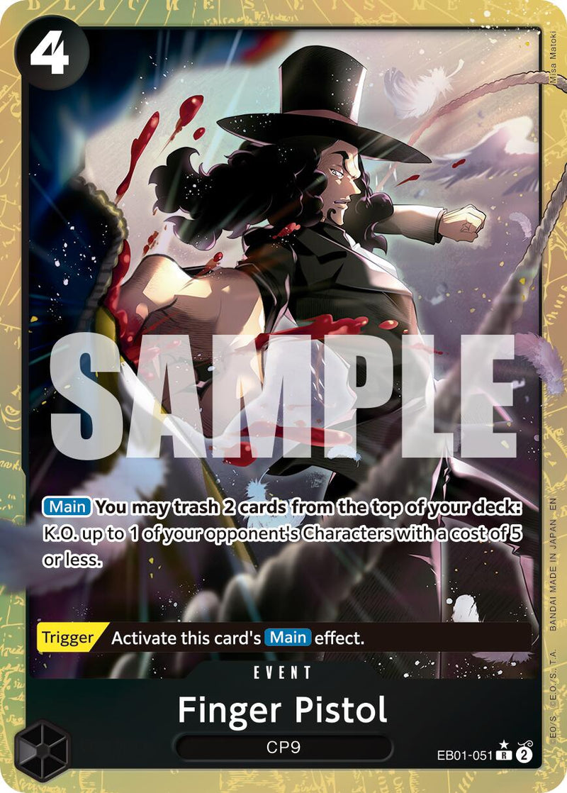 Pistolet doigt (Illustration alternative) [Premium Booster -The Best- Vol. 2]