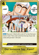 Quelqu'un a dit... Kami ? (Pirate Foil) [Premium Booster -The Best- Vol. 2]