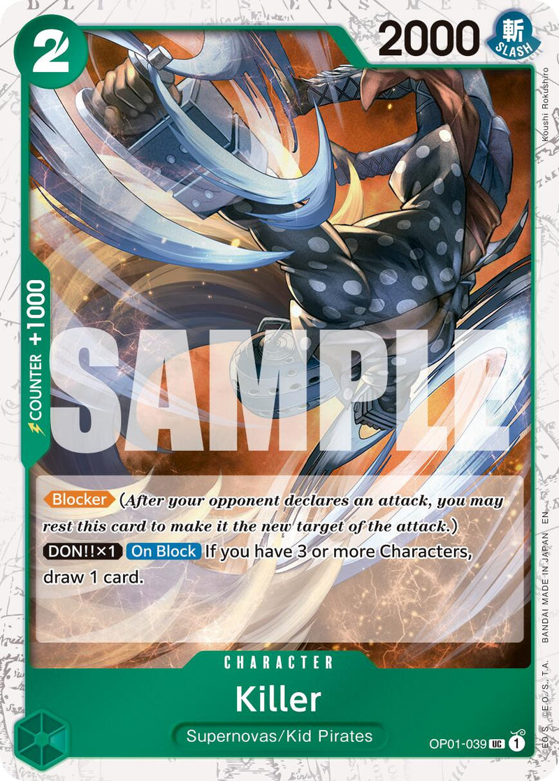 Killer (Pirate à contre-jour) [Premium Booster -The Best- Vol. 2]