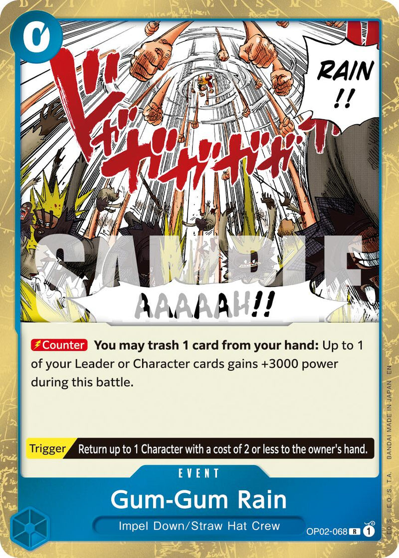 Pluie de Gum-Gum (Réédition) [Premium Booster -The Best- Vol. 2]