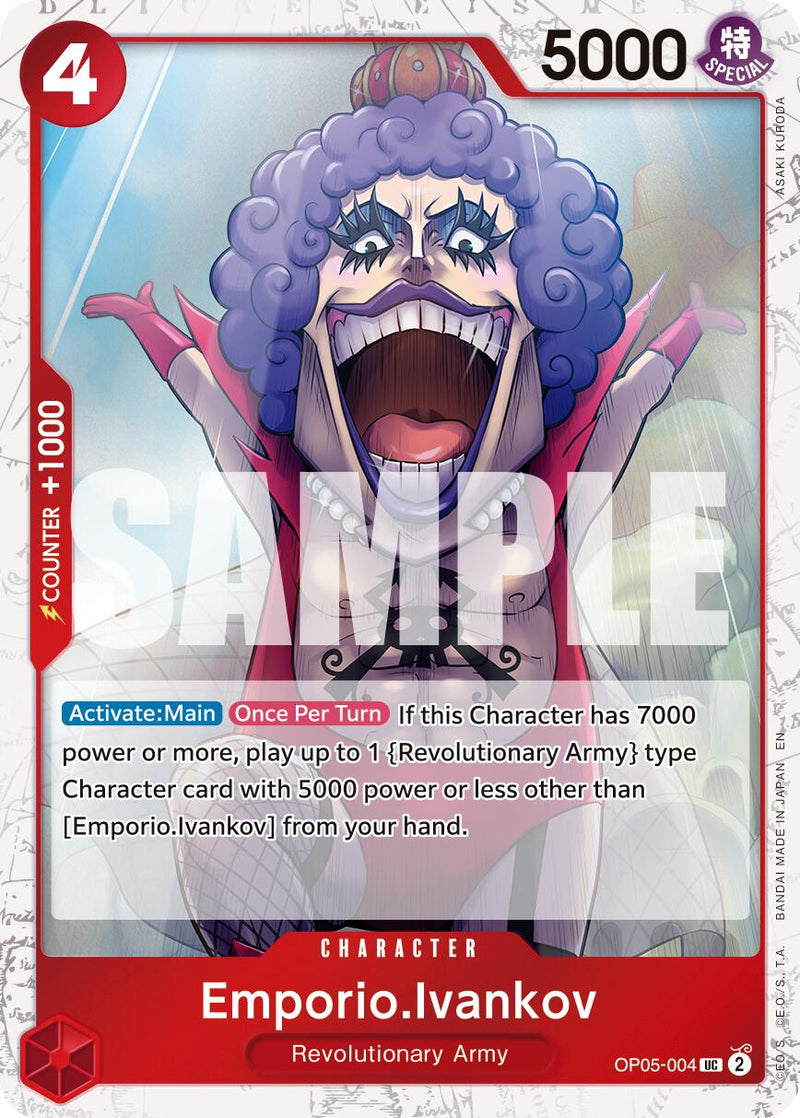 Emporio.Ivankov (Pirata foil) [Premium Booster -The Best- Vol. 2]