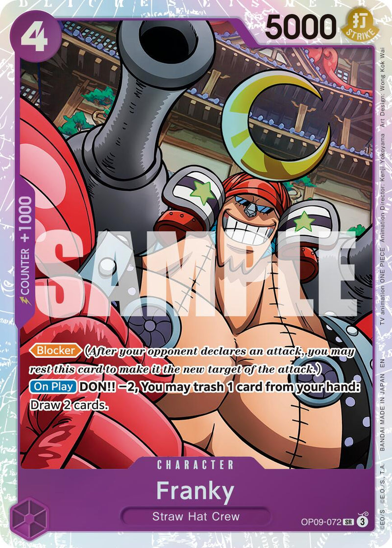 Franky (OP09-072) (Réédition) [Premium Booster -The Best- Vol. 2]