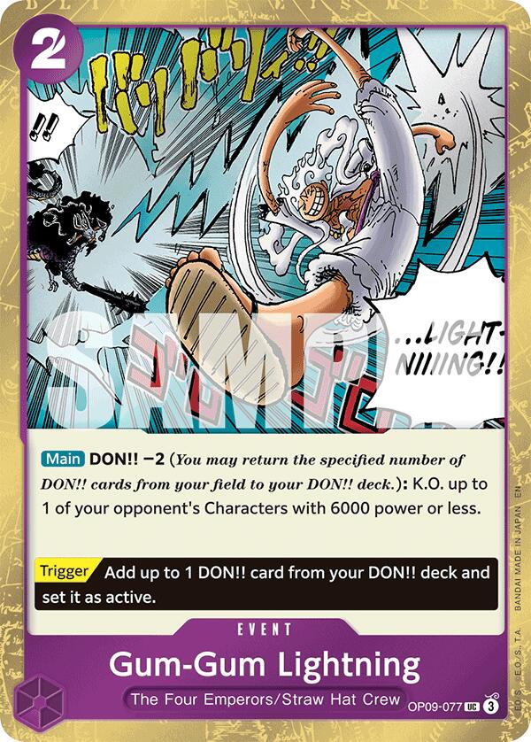 Gum-Gum Éclair (Pirate Foil) [Premium Booster -The Best- Vol. 2]