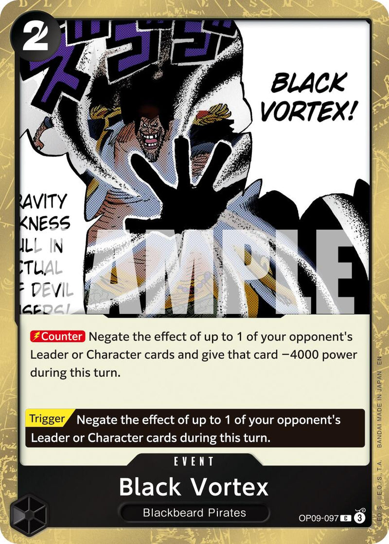 Vórtice Negro (Pirate Foil) [Premium Booster -The Best- Vol. 2]