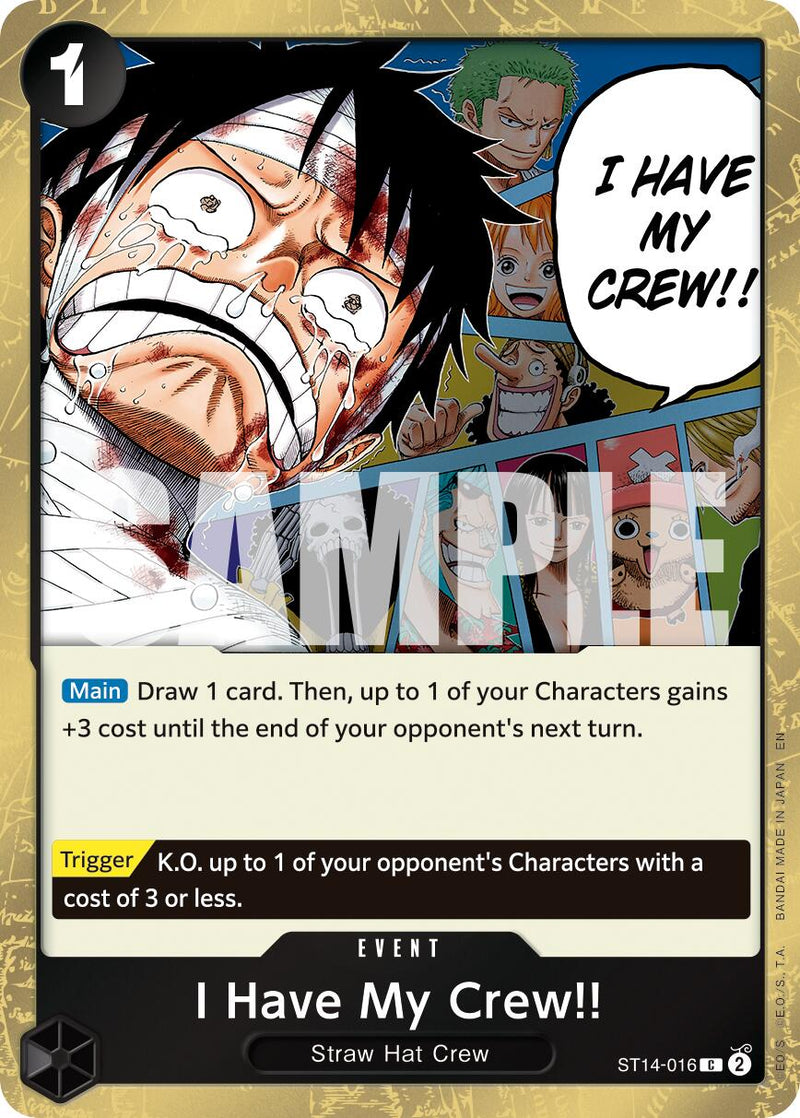 J'ai mon équipage !! (Pirate Foil) [Premium Booster -The Best- Vol. 2]