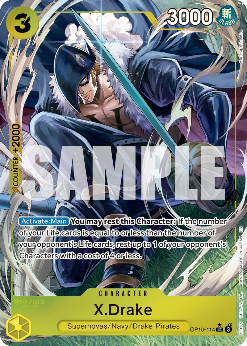 X.Drake (Arte Alternativo) [Premium Booster -The Best- Vol. 2]