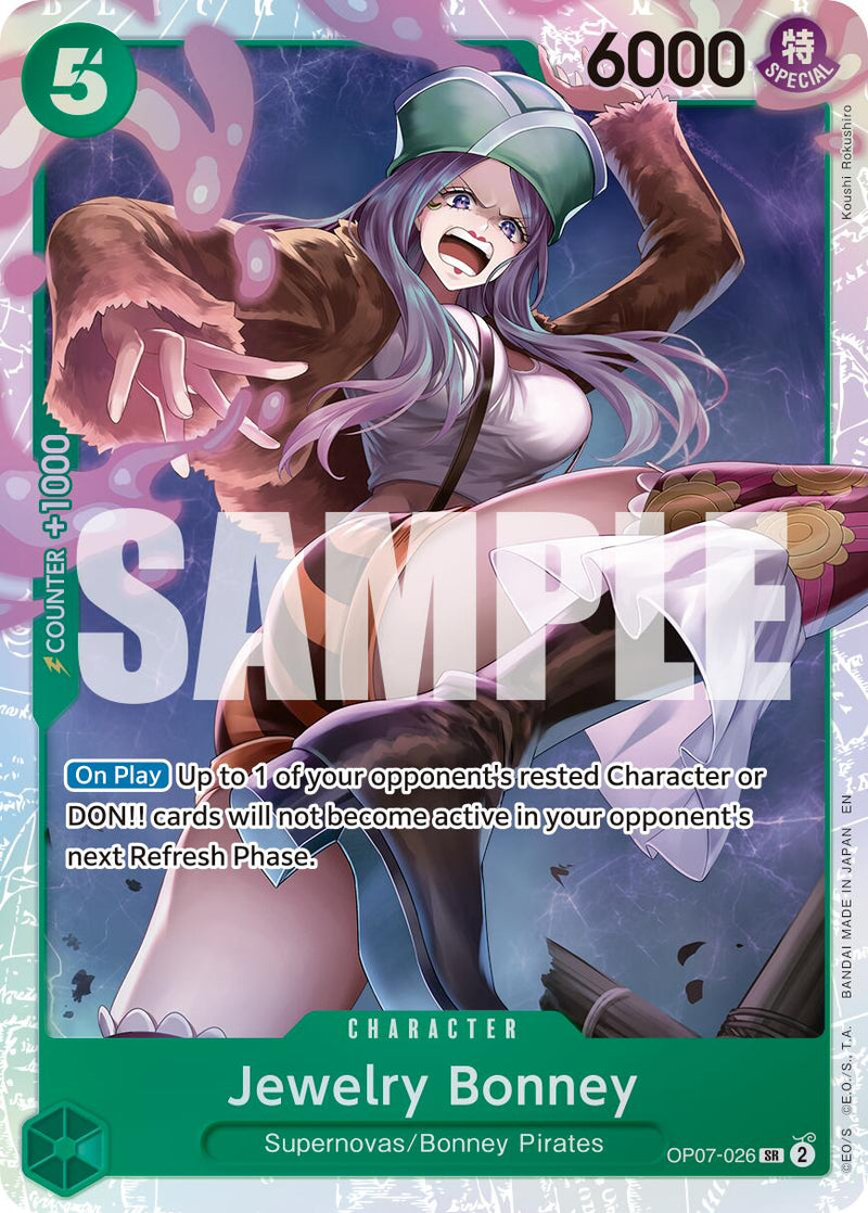 Jewelry Bonney (OP07-026) (Réédition) [Premium Booster -The Best- Vol. 2]