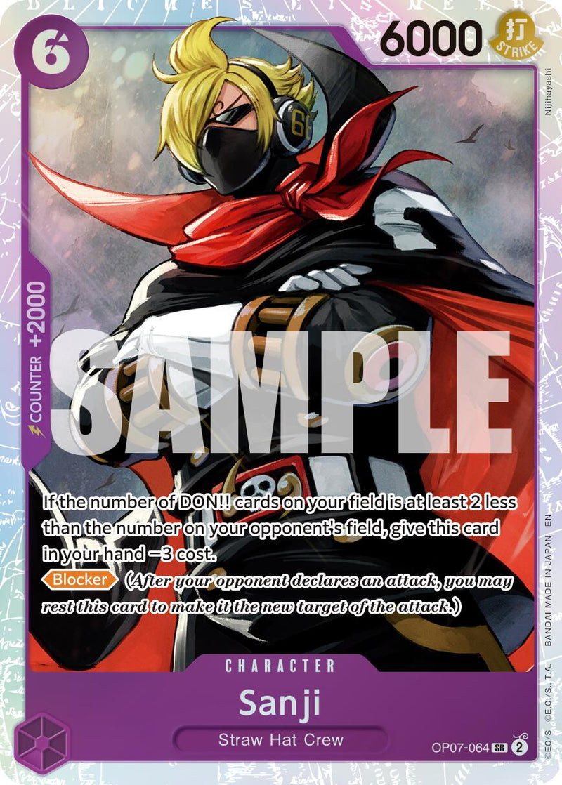 Sanji (Reimpresión) [Premium Booster -The Best- Vol. 2]