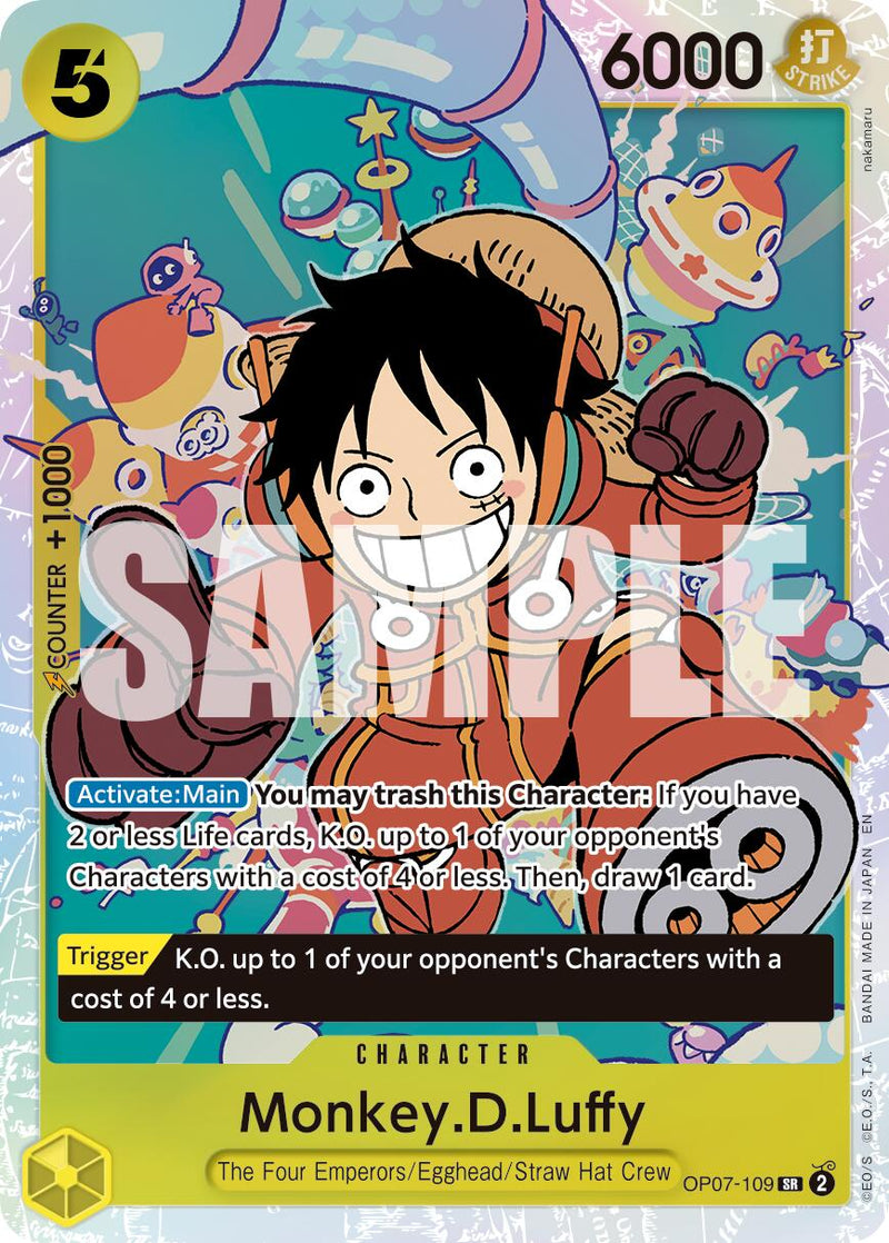 Monkey.D.Luffy (OP07-109) (Réédition) [Premium Booster -The Best- Vol. 2]