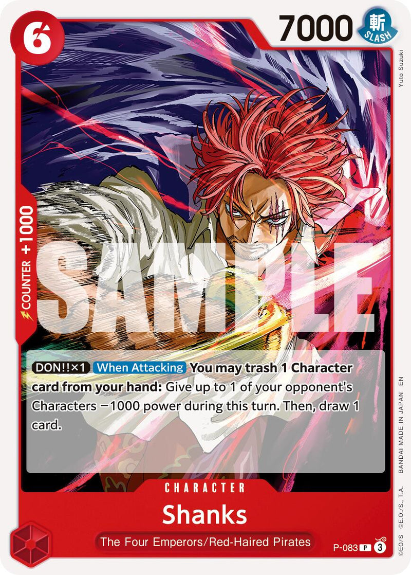 Shanks (P-083) (Réédition) [Premium Booster -The Best- Vol. 2]