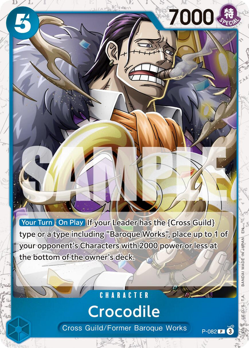 Crocodile (P-082) (Pirate métallisée) [Premium Booster -The Best- Vol. 2]