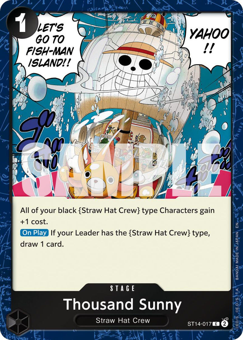 Thousand Sunny (Navire pirate) [Premium Booster -The Best- Vol. 2]