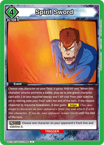 Image for Spirit Sword (UE13BT/YYH-1-066) (UE13BT) - Union Arena