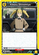 Image for Kikoru Shinomiya (016) (UE12BT/KJ8-1-016) (UE12BT) - Union Arena