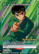 Image for Yusuke Urameshi (Release Event Participation) (UEPR/YYH-1-036) (UE13BT_RE) - Union Arena