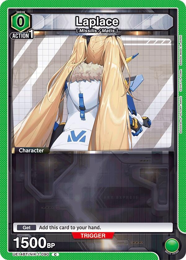 Image for Laplace (090) (Box Topper Foil) (UE14BT/NIK-1-090) (UE14BT) - Union Arena