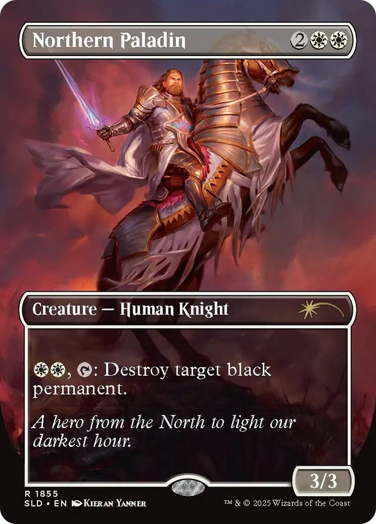 Image for Northern Paladin (1855) - Magic: The Gathering