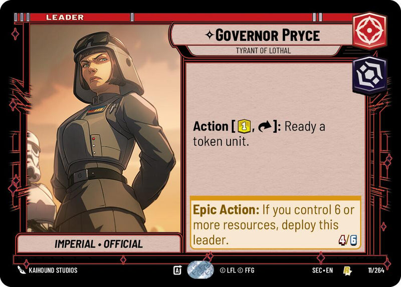 Gobernadora Pryce - Tirana de Lothal (11/264) (11/264) [Secretos del Poder]