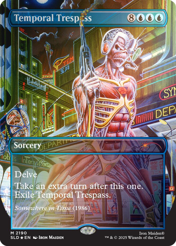 Temporal Trespass (Rainbow Foil) [Secret Lair Drop Series]