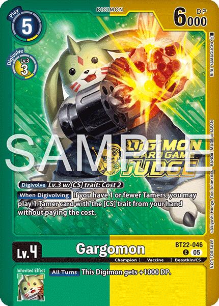 Gargomon [BT22-046] (Judge Pack 2025 Ola 2) [Cyber Eden]