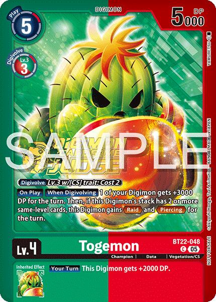 Togemon [BT22-048] (Paquete de Juez 2025 Ola 2) [Ciber Edén]