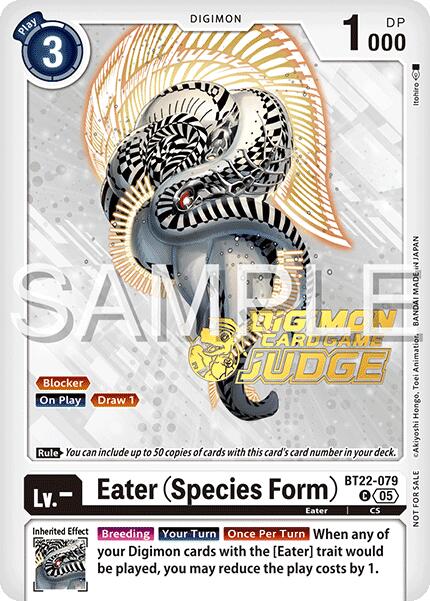 Dévoreur [BT22-079] (Forme d'espèce) (Pack Juge 2025 Vague 2) [Cyber Eden]