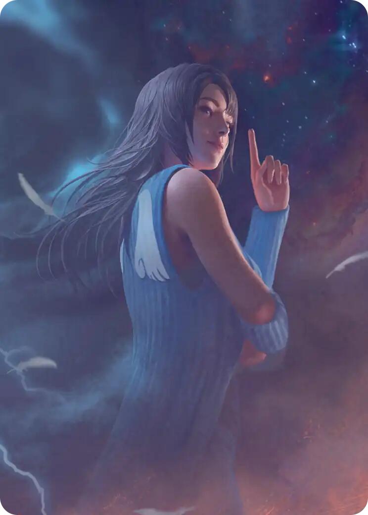 Rinoa, carta con arte de la escena "Angel Wing" [Serie de Arte de FINAL FANTASY]