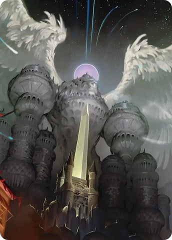 Tarjeta artística Escena de alas brillantes [Serie de arte FINAL FANTASY]