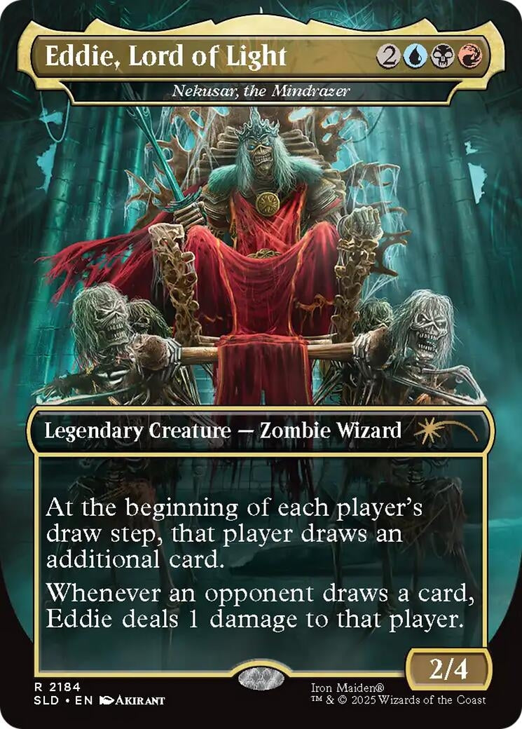 Image for Eddie, Lord of Light - Nekusar, the Mindrazer (2184) - Magic: The Gathering