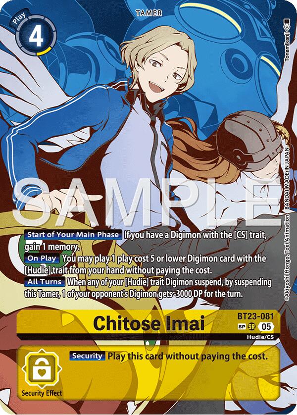 Chitose Imai [BT23-081] (SP) [Sueño de los Hackers]