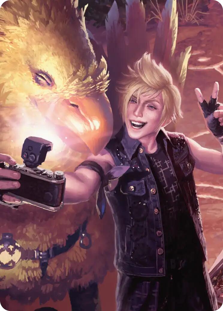 Carte d'art Scène de photographie au flash [Série d'art FINAL FANTASY]