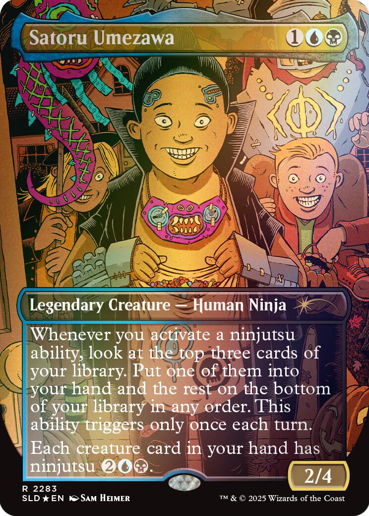 Satoru Umezawa (Rainbow Foil) [Secret Lair Drop Series]