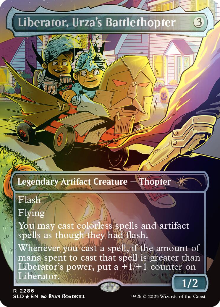 Liberator, Urza's Battlethopter (Rainbow Foil) [Secret Lair Drop Series]