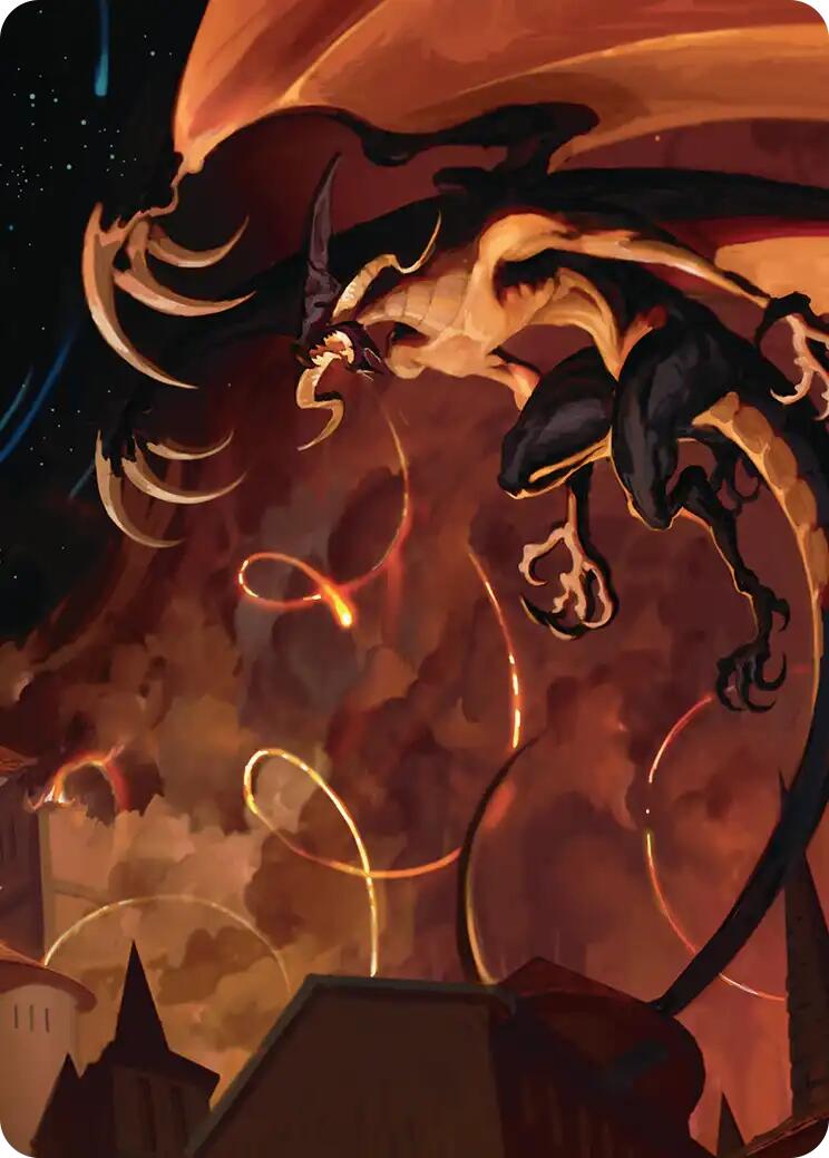 Tarjeta con Arte de Escena de Mega Fulgor [Serie de Arte de FINAL FANTASY]