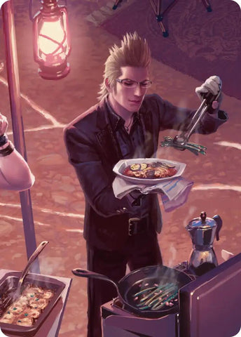 Carte artistique Scène de cuisine de camping [Série artistique FINAL FANTASY]