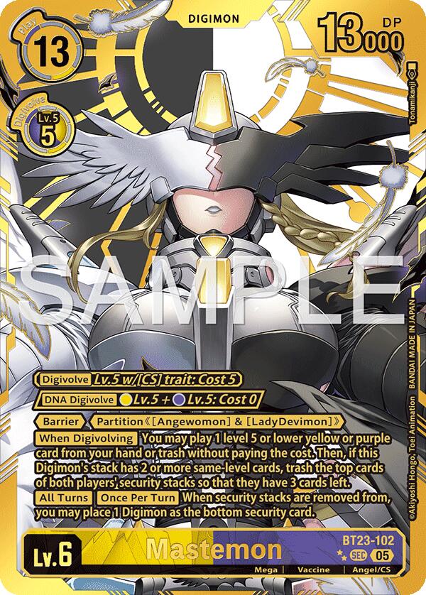 Mastemon [BT23-102] (Rare) [Le sommeil des hackers]
