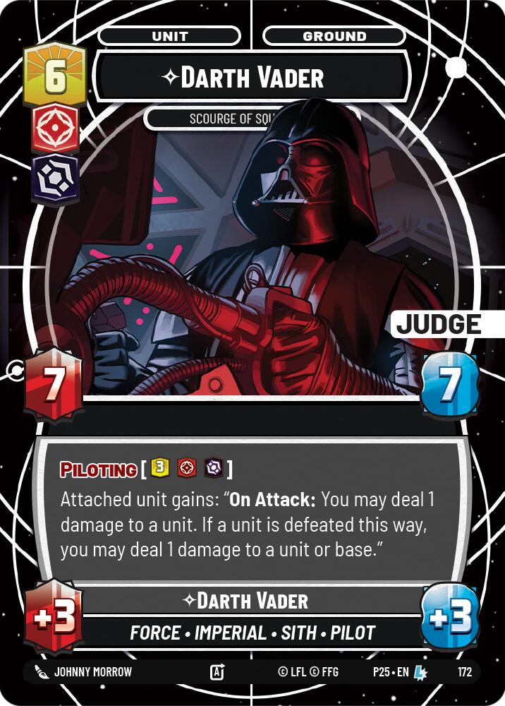 Darth Vader - Fléau des escadrons (172) (172) [Judge Promos]