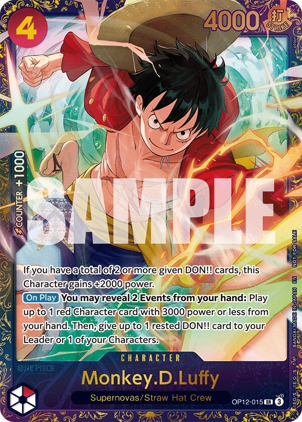 Monkey.D.Luffy (Copa del Tesoro 2025) [Cartas Promocionales de One Piece]