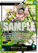 Roronoa Zoro (Numéroté) [Cartes promotionnelles One Piece]