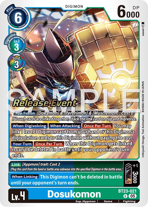 Dosukomon [BT23-021] [Cartas del evento de lanzamiento de Hackers' Slumber]