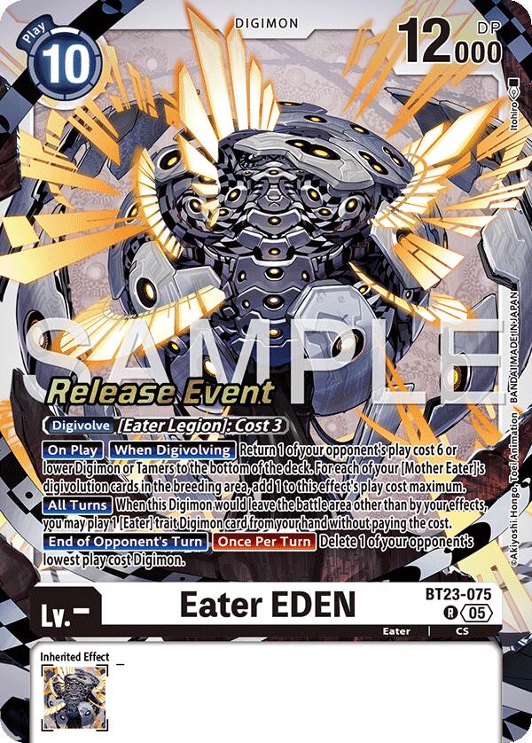 Eater EDEN [BT23-075] [Cartas del evento Hackers' Slumber Release]