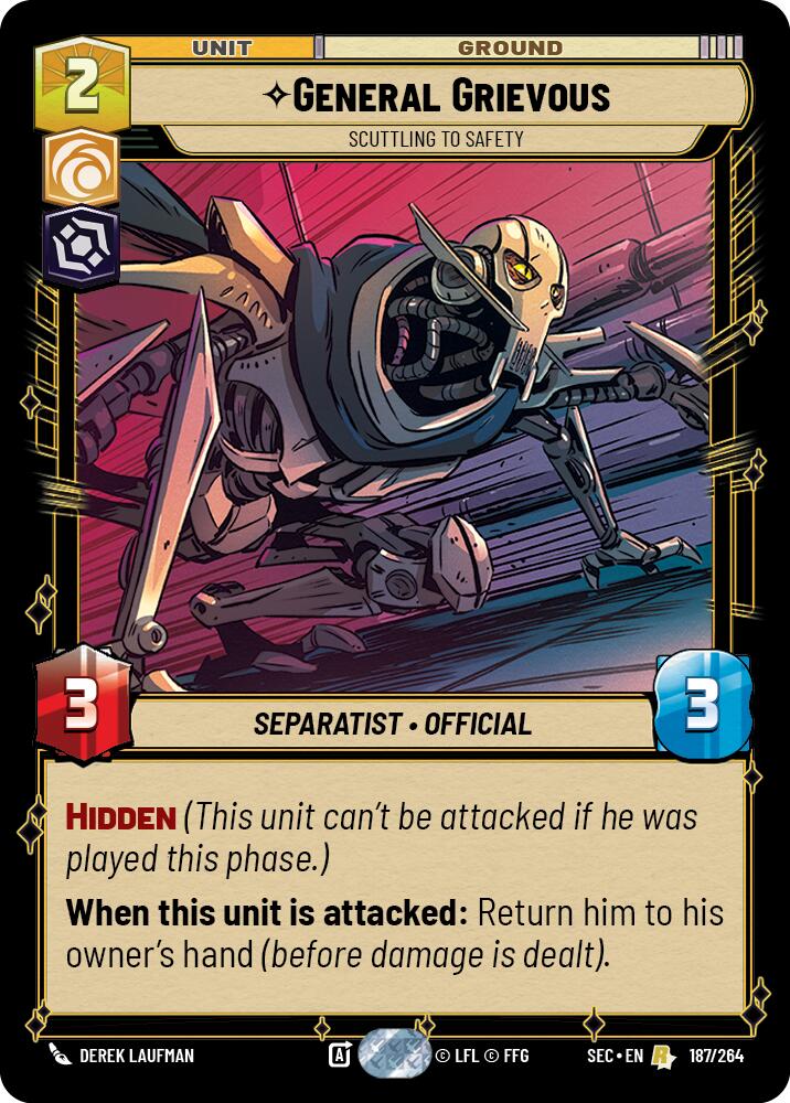 General Grievous (187/264) - Huyendo a la seguridad (187/264) [Secretos del Poder]