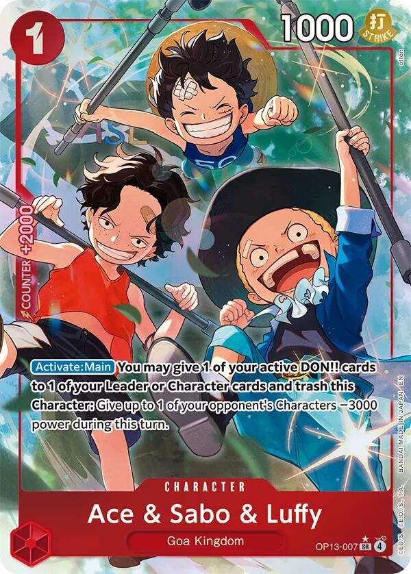 Ace y Sabo y Luffy (Arte Alternativo) [Heredando Su Voluntad]