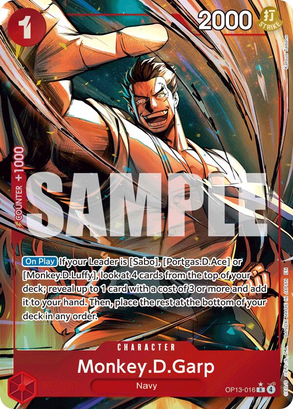 Monkey D. Garp (Arte Alternativo) [Heredando su Voluntad]