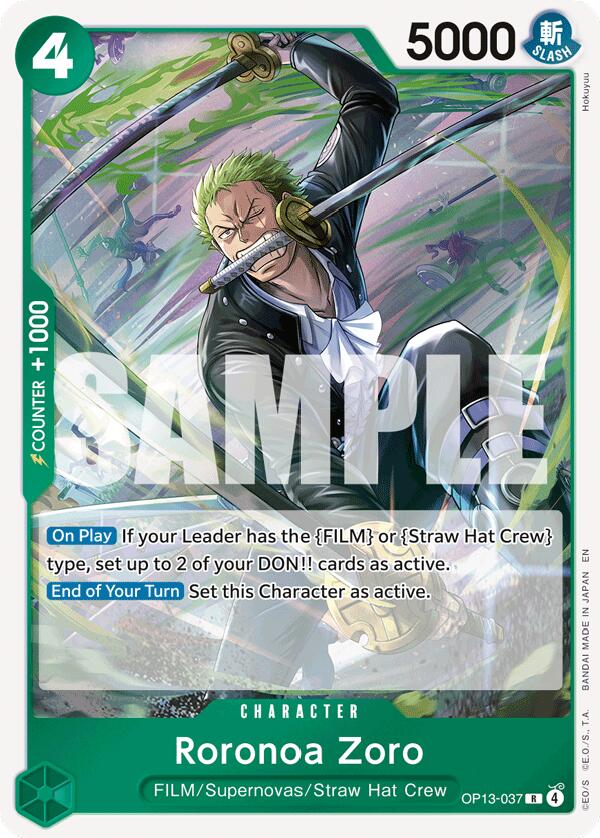 Roronoa Zoro [Continuando con su voluntad]