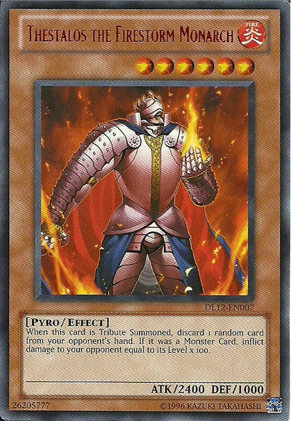 Thestalos le Monarque de la Tempête de Feu (Rouge) [DL12-FR007] Rare